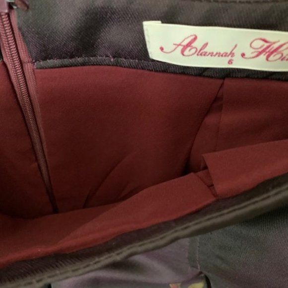 ✨Host Pick✨ Alannah Hill A-Line Floral Skirt Size 6 - Picture 3 of 5